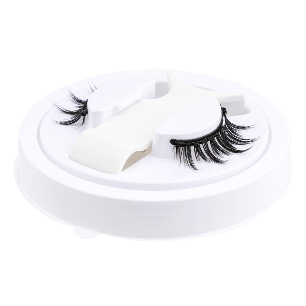 Magnetic Eyelash Kit with 3D Fiber Design and Precision Tweezer Applicator