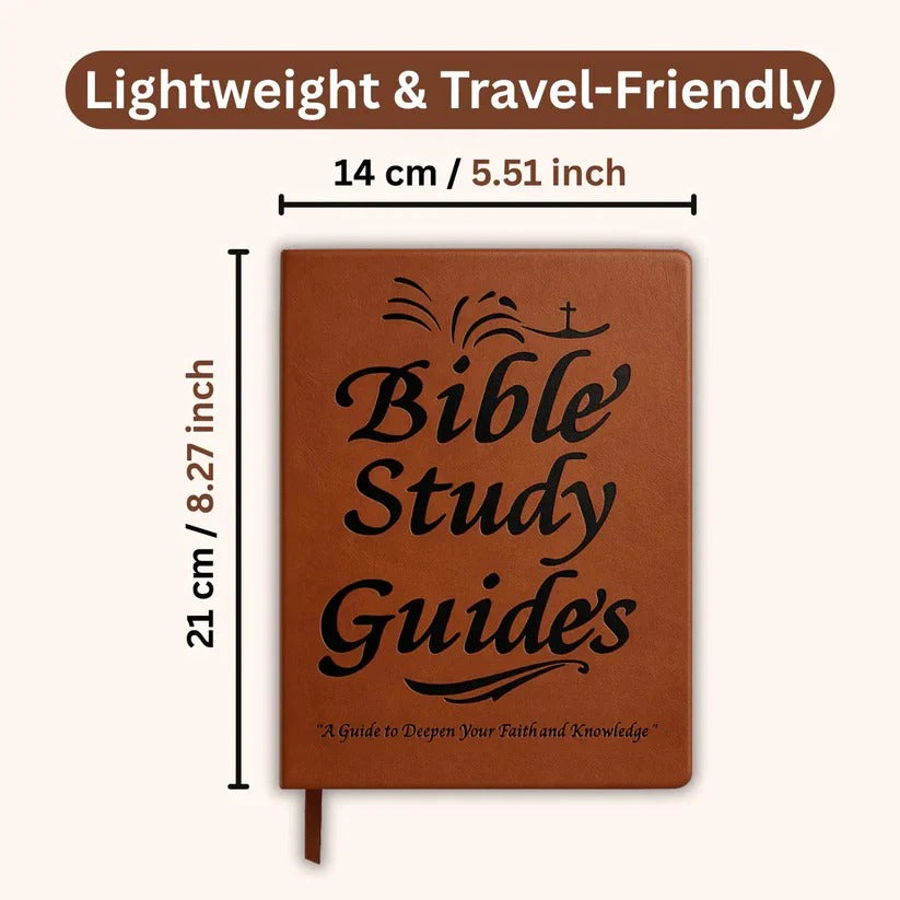 Scripture Study Journal with 66 Book Summaries and Reflection Pages