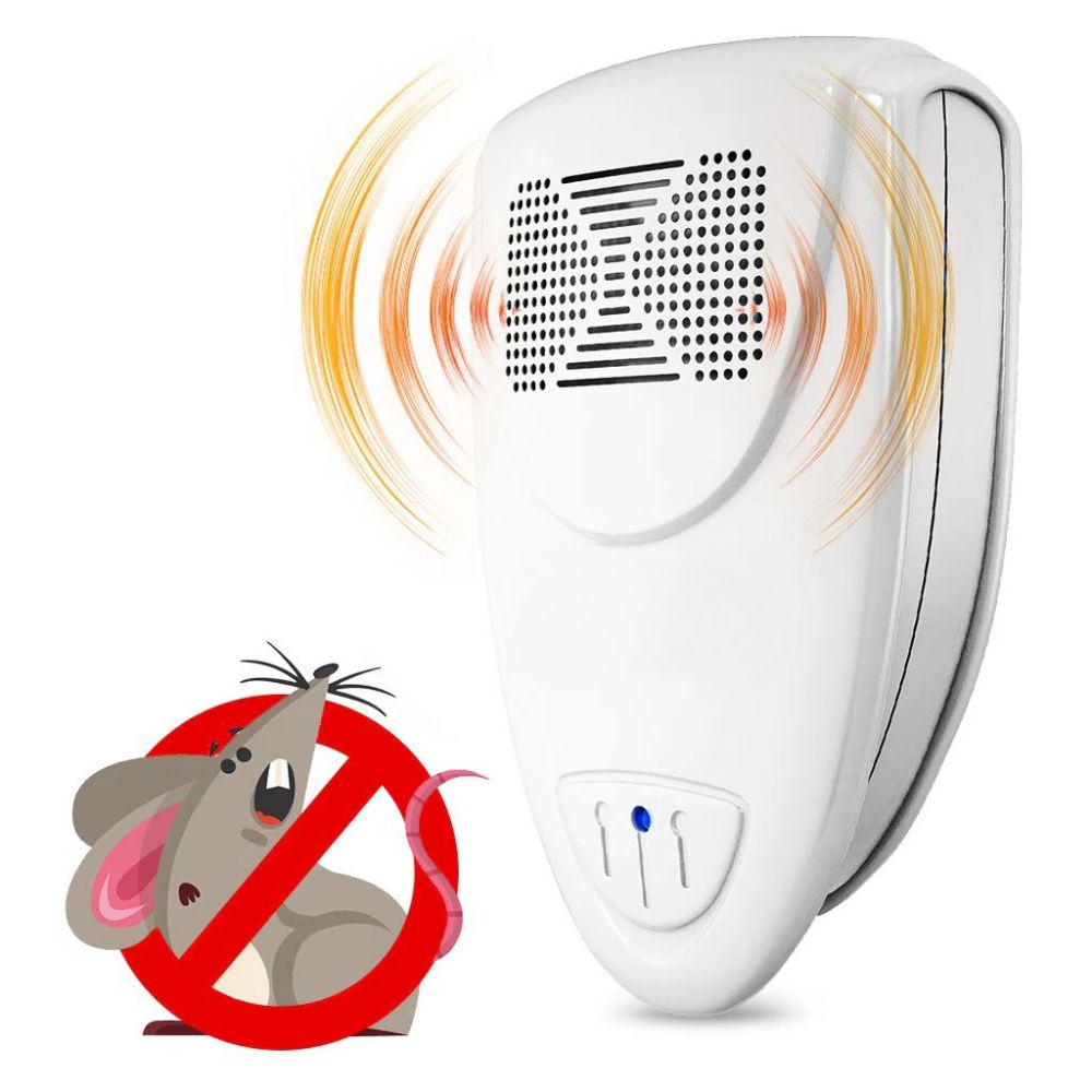 Ultrasonic Pest Repellent with 20-65 KHz Frequency and Wide Coverage Area