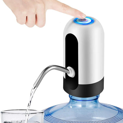 Rechargeable Water Pump with Stainless Steel Contact and One Button Control