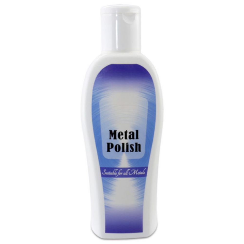 Metal Polish Paste with Scratch Removal and Protective Wax, 190g Tube