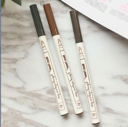 Eyebrow Microblading Pen with Four Fine Tip Applicators and Waterproof Formula