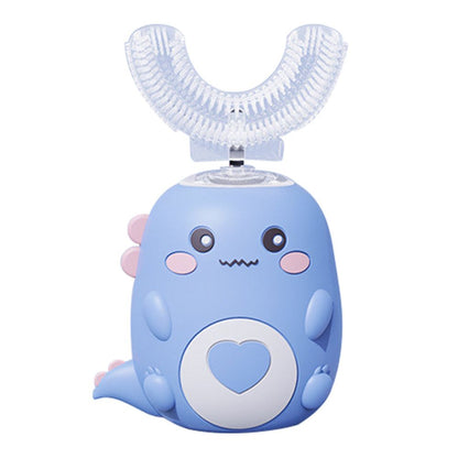 Kids U-Shape Sonic Toothbrush with Smart Timer and Blue Light Technology