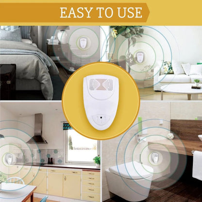 Ultrasonic Pest Repellent with 20-65 KHz Frequency and Wide Coverage Area
