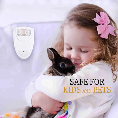 Ultrasonic Pest Repellent with 20-65 KHz Frequency and Wide Coverage Area
