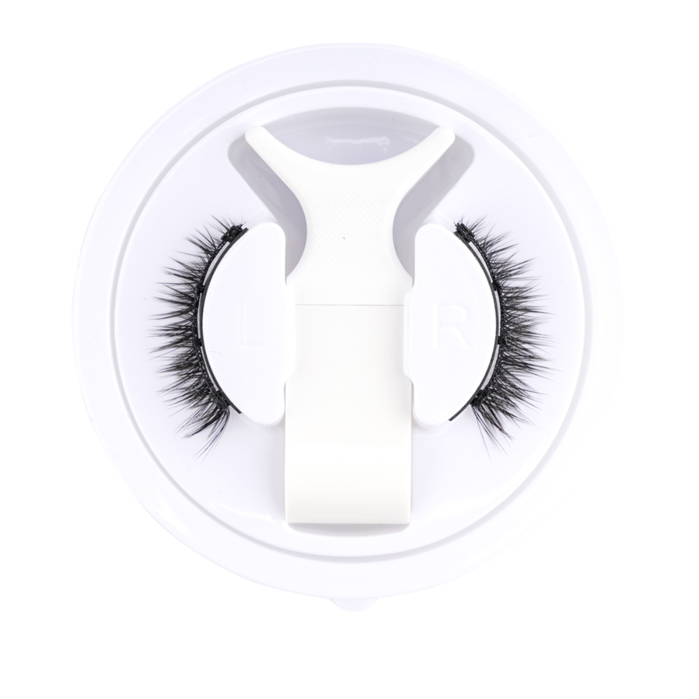 Magnetic Eyelash Kit with 3D Fiber Design and Precision Tweezer Applicator