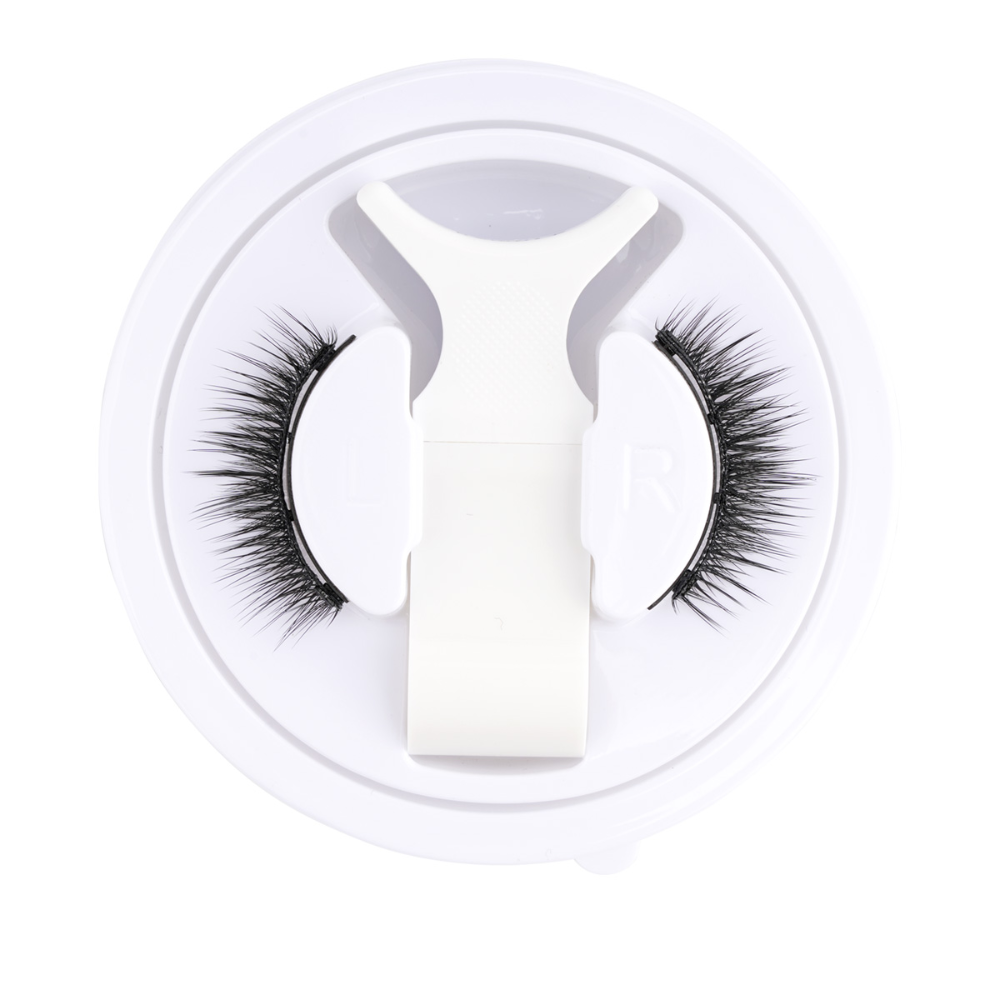 Magnetic Eyelash Kit with 3D Fiber Design and Precision Tweezer Applicator