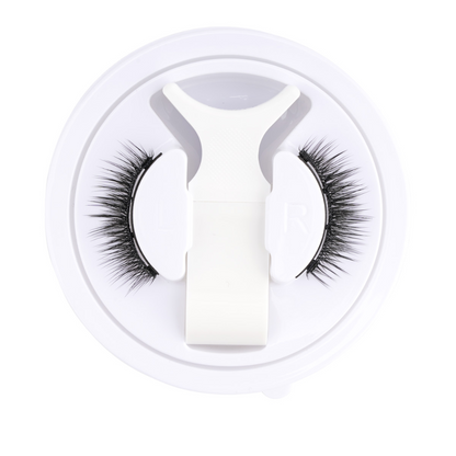 Magnetic Eyelash Kit with 3D Fiber Design and Precision Tweezer Applicator