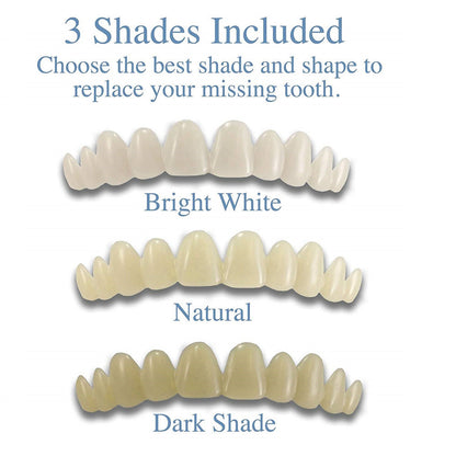 Temporary Cosmetic Tooth Veneer with Heat-Moldable Design and Reusable Application