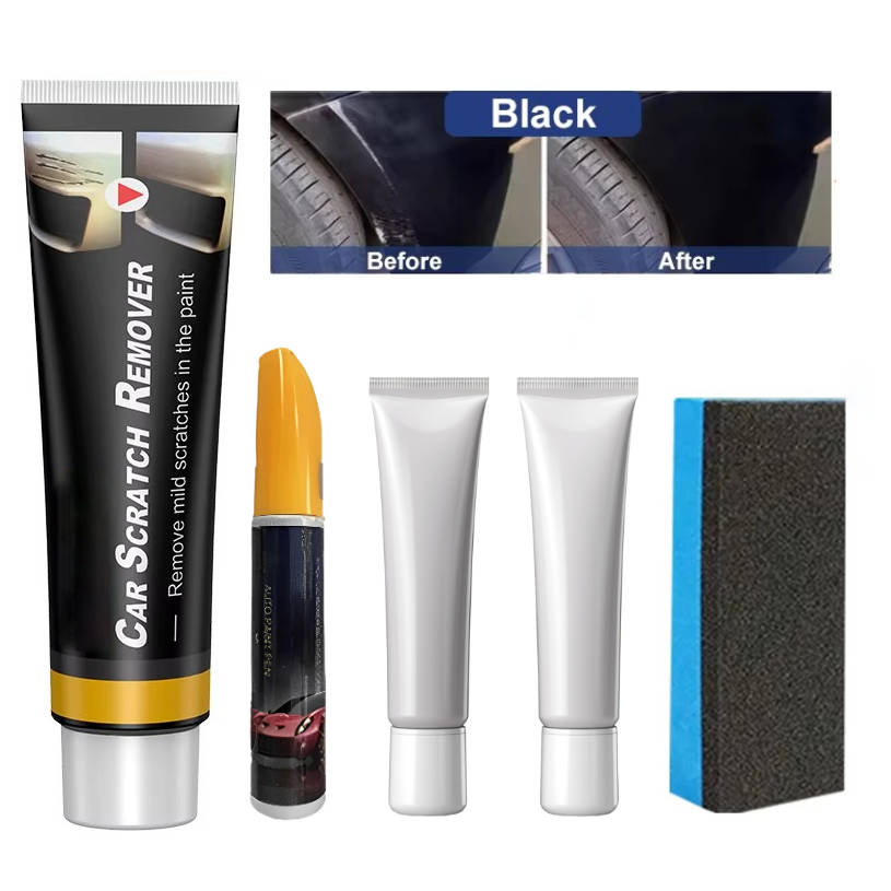 Automotive Scratch Repair Compound with Applicator and Wax Protection