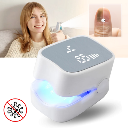 Dual Laser Nail Treatment Device with Blue Light and 7-Minute Sessions