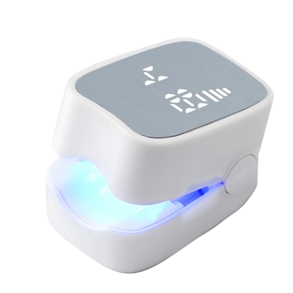 Dual Laser Nail Treatment Device with Blue Light and 7-Minute Sessions