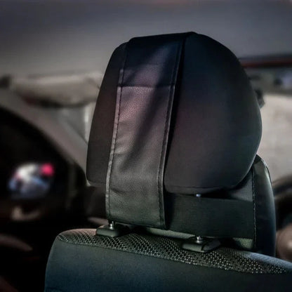 Memory Foam Car Headrest Cushion with Washable Cover and Neck Support