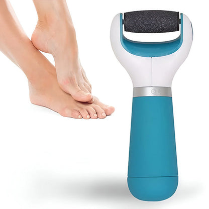 Rechargeable Callus Remover with Rotating Abrasive Head and Cordless Design