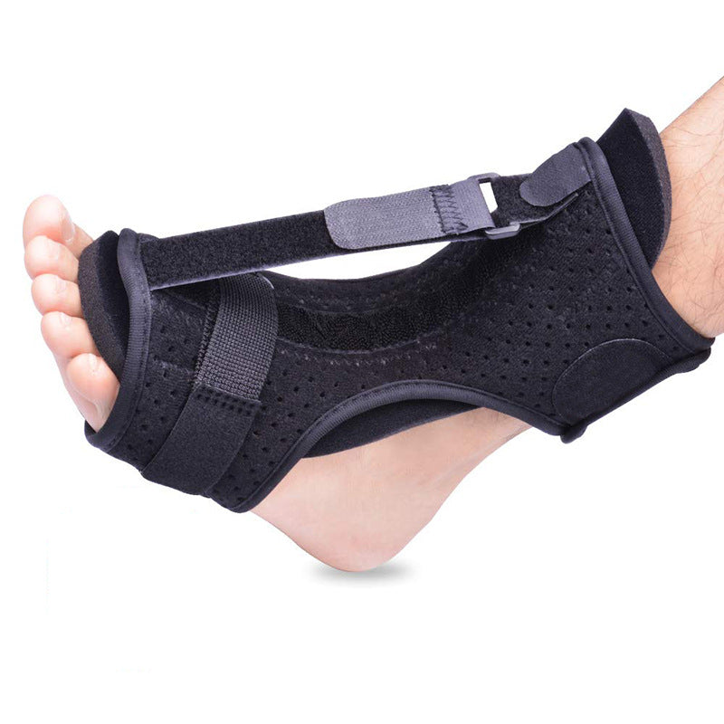 Adjustable Night Splint for Plantar Fasciitis with Breathable Fabric and Arch Support