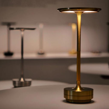 Rechargeable Touch Control Table Lamp with Four Brightness Levels and Waterproof Design