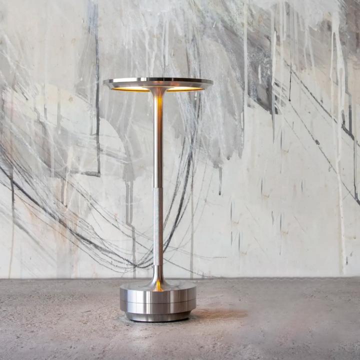 Rechargeable Touch Control Table Lamp with Four Brightness Levels and Waterproof Design