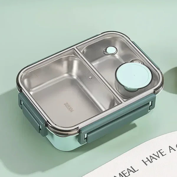 Vacuum Insulated Food Container with Leak Proof Twist Lid and 12 Hour Heat Retention