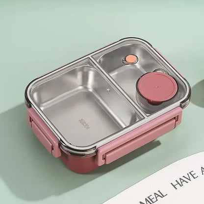 Vacuum Insulated Food Container with Leak Proof Twist Lid and 12 Hour Heat Retention