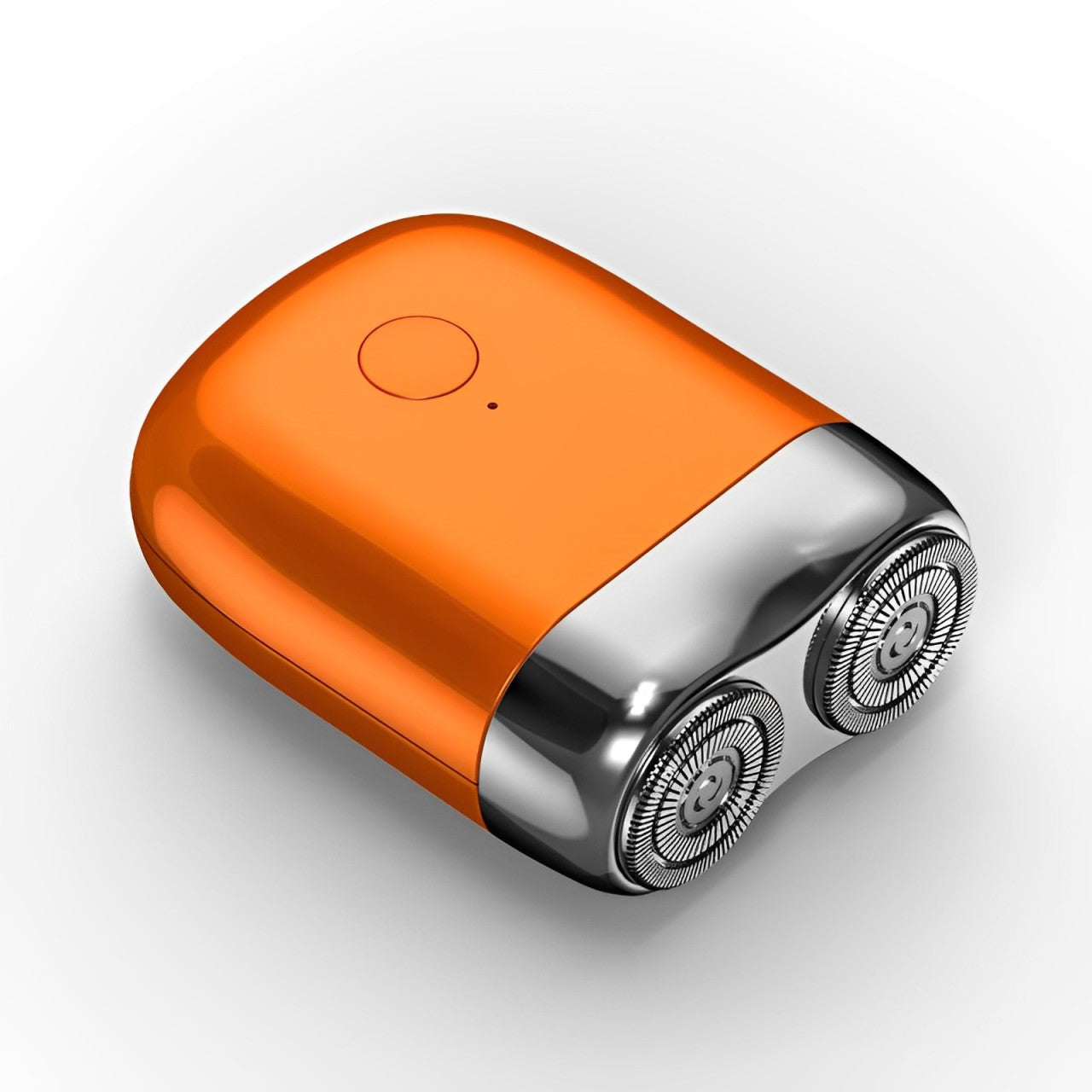Dual Rotary Electric Shaver with Curved Blade Screens and Quiet Motor, Waterproof