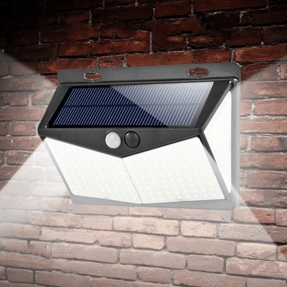 Solar Motion Sensor Light with 800 Lumens and 16.5ft Detection Range