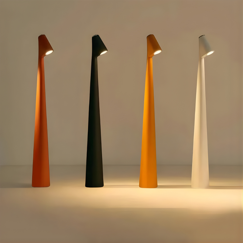 Rechargeable Touch Lamp with Stepless Dimming and 10-Hour Battery Life
