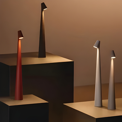 Rechargeable Touch Lamp with Stepless Dimming and 10-Hour Battery Life