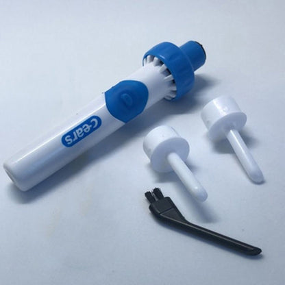 Ear Wax Removal Device with Vibration Suction and Soft Silicone Head, 2 Replacement Tips