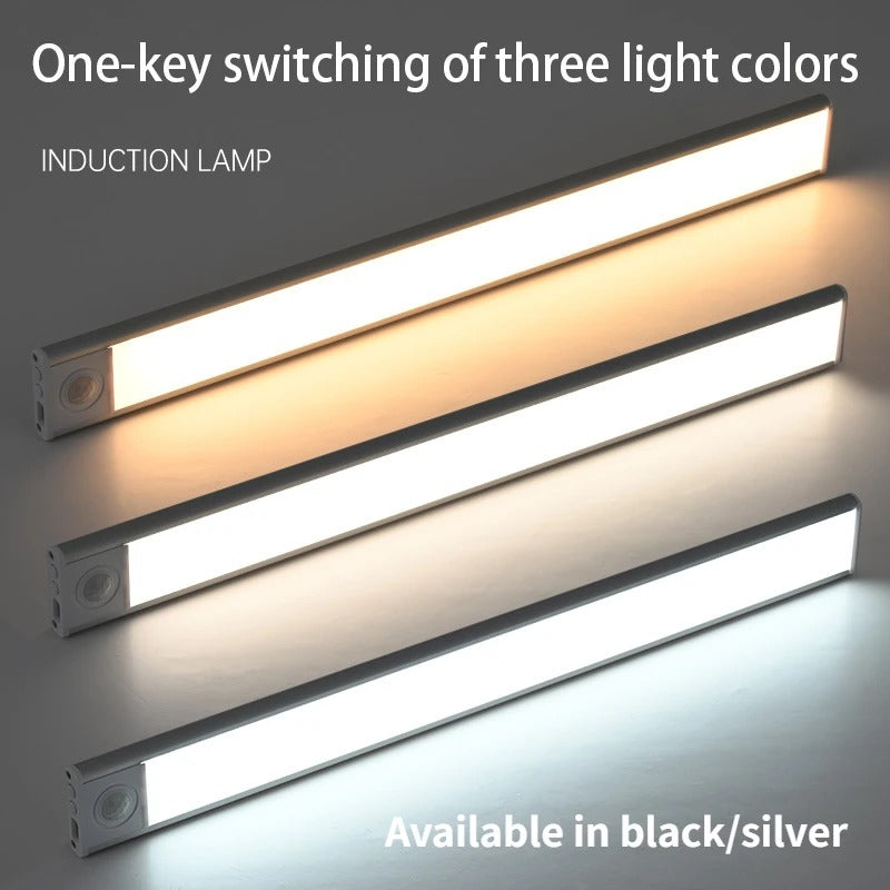 Magnetic Cabinet Light with Motion Sensor and Adjustable Color Temperature