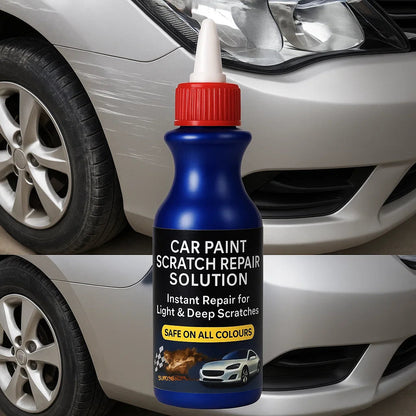 Car Scratch Remover Compound with Foam Buffer Pad and Hand or Machine Application, 100g