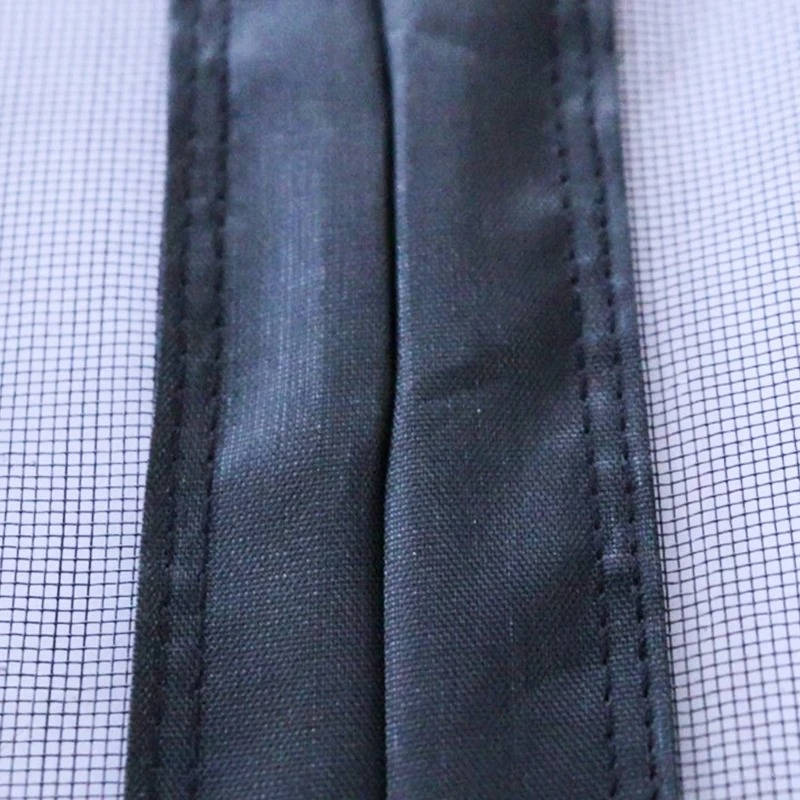 Magnetic Auto-Close Screen Door with Polyester Mesh and Custom Sizing