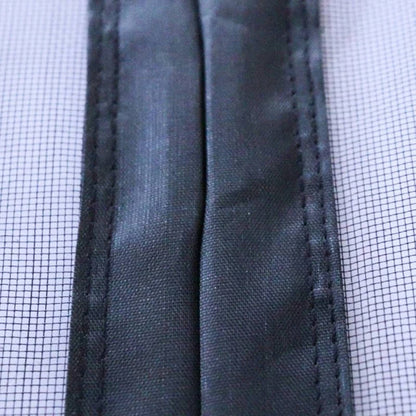 Magnetic Auto-Close Screen Door with Polyester Mesh and Custom Sizing