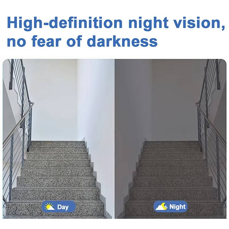 Wireless Video Doorbell with Motion Detection and Night Vision, Two Way Audio