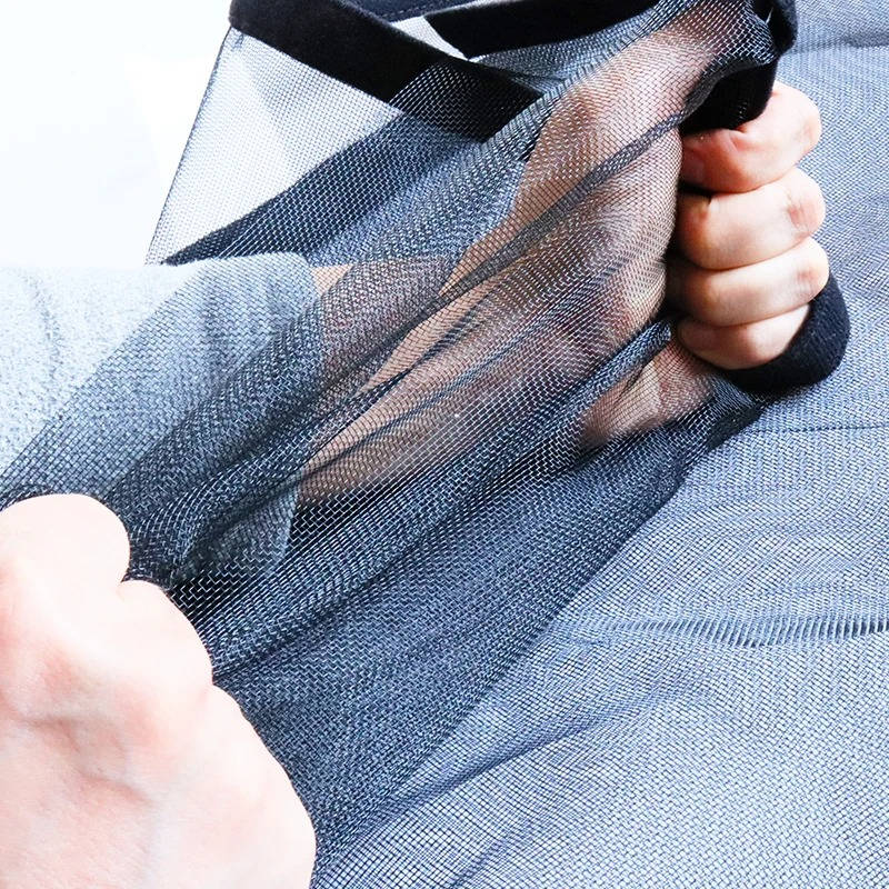 Magnetic Auto-Close Screen Door with Polyester Mesh and Custom Sizing