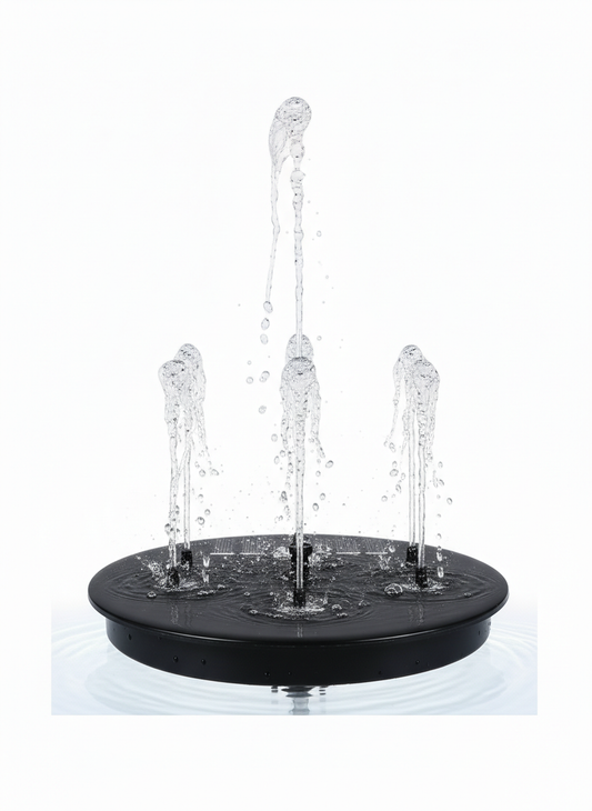 Efficient Solar Garden Fountain