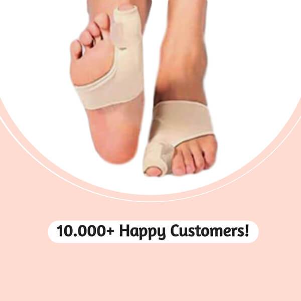 Big Toe Corrector Sleeve with Cushioned Bump Protection and Hypoallergenic Material