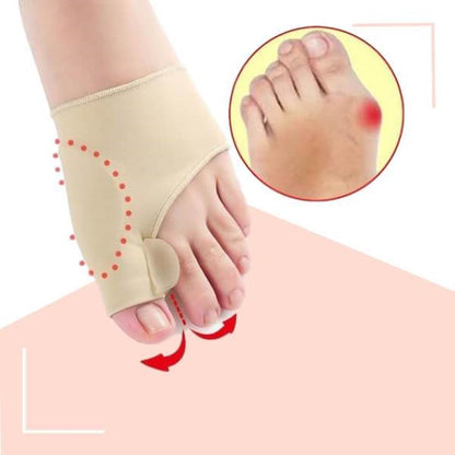 Big Toe Corrector Sleeve with Cushioned Bump Protection and Hypoallergenic Material