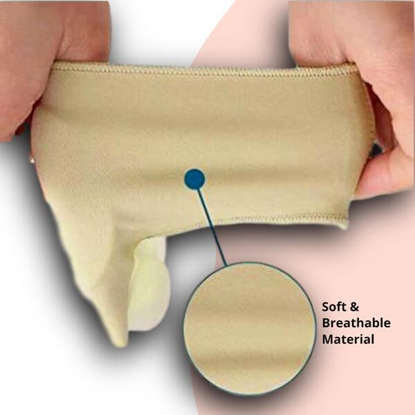 Big Toe Corrector Sleeve with Cushioned Bump Protection and Hypoallergenic Material
