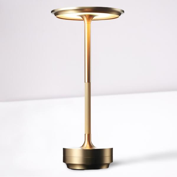 Rechargeable Touch Control Table Lamp with Four Brightness Levels and Waterproof Design