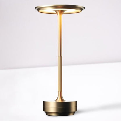 Rechargeable Touch Control Table Lamp with Four Brightness Levels and Waterproof Design
