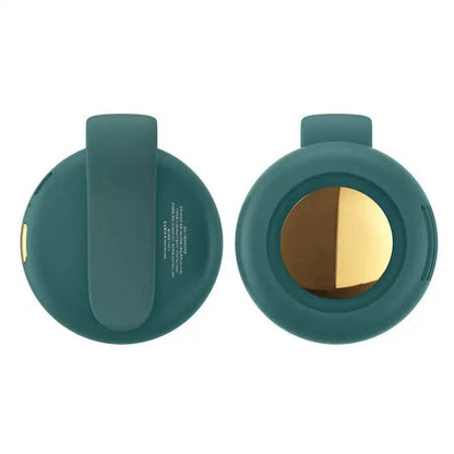 Wearable Clip Fan with Bladeless Motor and Dual Wear Options, 23-Hour Runtime