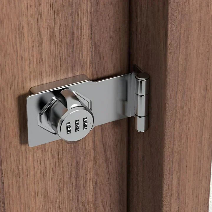 Keyless Door Lock with Customizable Numeric Code and Easy Installation