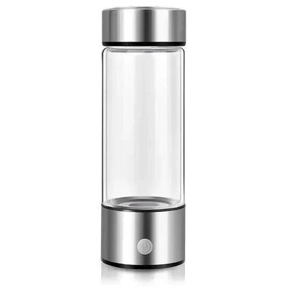 Rechargeable Hydrogen Water Bottle with Electrolysis System and One-Button Control
