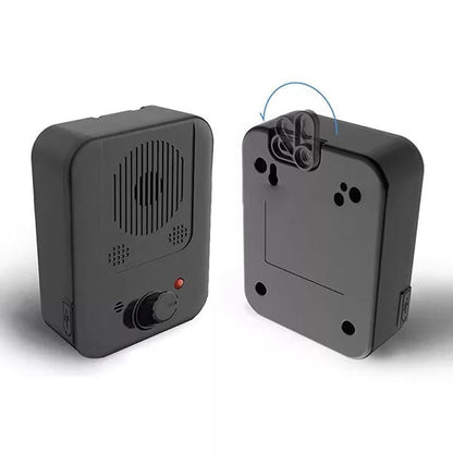 Hanging Ultrasonic Bark Deterrent with Automatic Detection and Adjustable Frequency