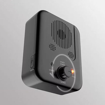 Hanging Ultrasonic Bark Deterrent with Automatic Detection and Adjustable Frequency