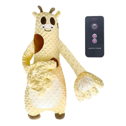 Toddler Back Tapping Pillow with Remote Control and Rechargeable Motor