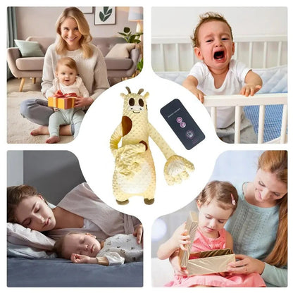Toddler Back Tapping Pillow with Remote Control and Rechargeable Motor