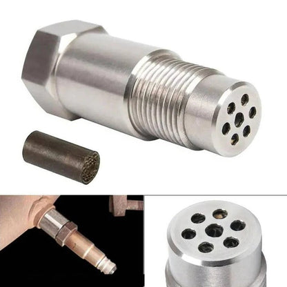Oxygen Sensor Adapter with Mini Catalytic Core and Magnetic Spacing, M18 x 1.5 Thread