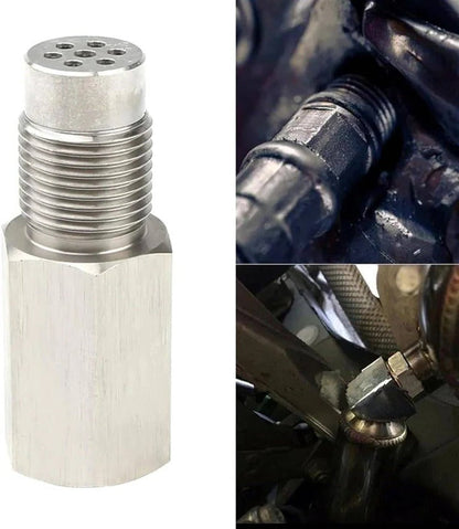 Oxygen Sensor Adapter with Mini Catalytic Core and Magnetic Spacing, M18 x 1.5 Thread