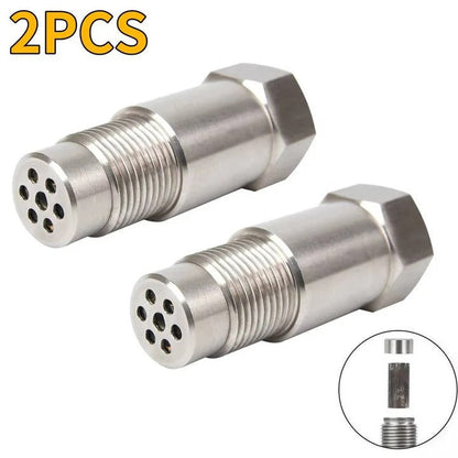 Oxygen Sensor Adapter with Mini Catalytic Core and Magnetic Spacing, M18 x 1.5 Thread
